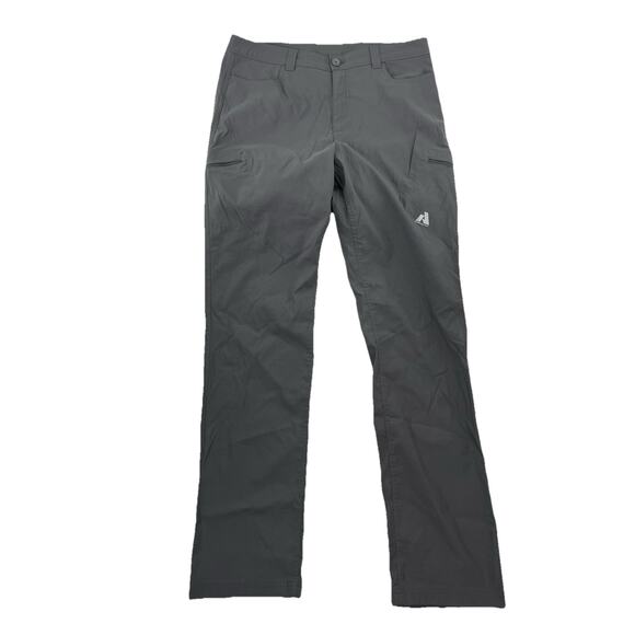 Eddie Bauer Women Size 14T Gray First Ascent Pants Outdoor Hiking 34" In 48-13 - Picture 1 of 9